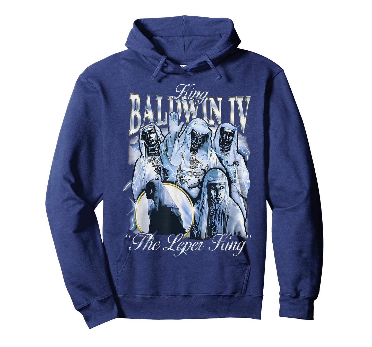 Sliver Mask King Baldwin IV Meme The Leper King Warrior T-Shirt