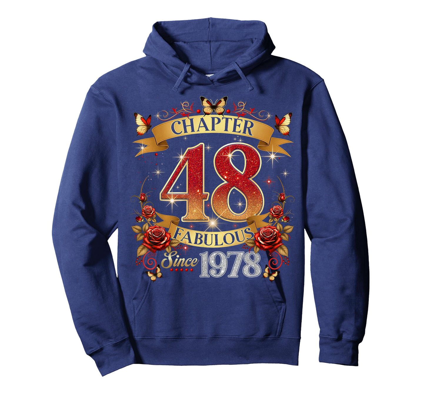 Chapter 48 Fabulous Since 1978 48th Birthday Women Girls T-Shirt
