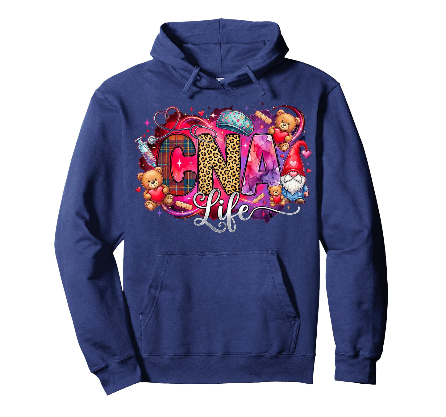 Hearts Certified Nursing Assistant Nurse CNA Valentines T-Shirt