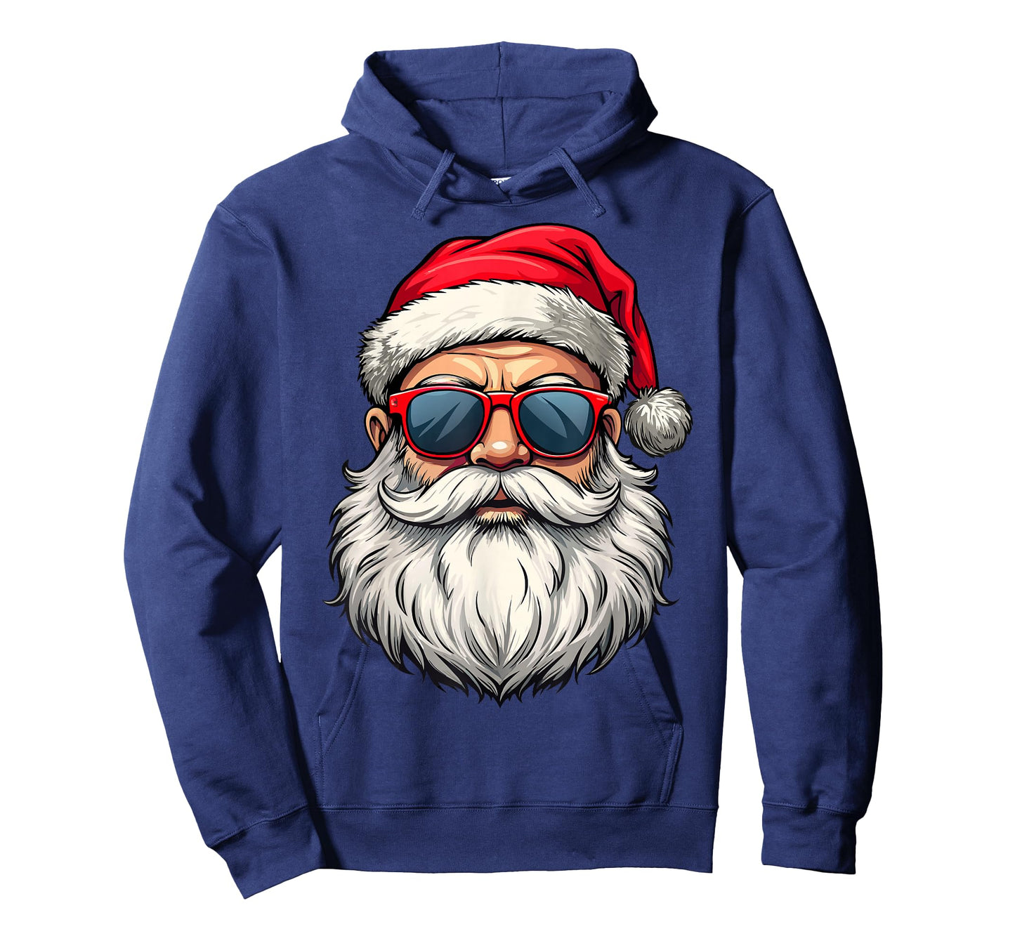 Cool Santa Claus Face Retro Sunglasses Christmas Men Boys T-Shirt