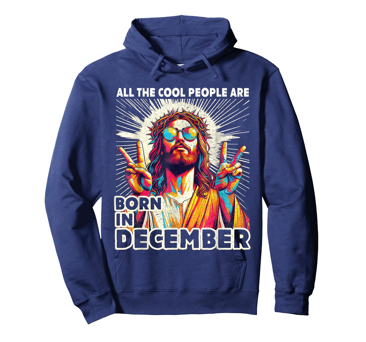 Cool People are Born in December Christian Christmas T-Shirt
