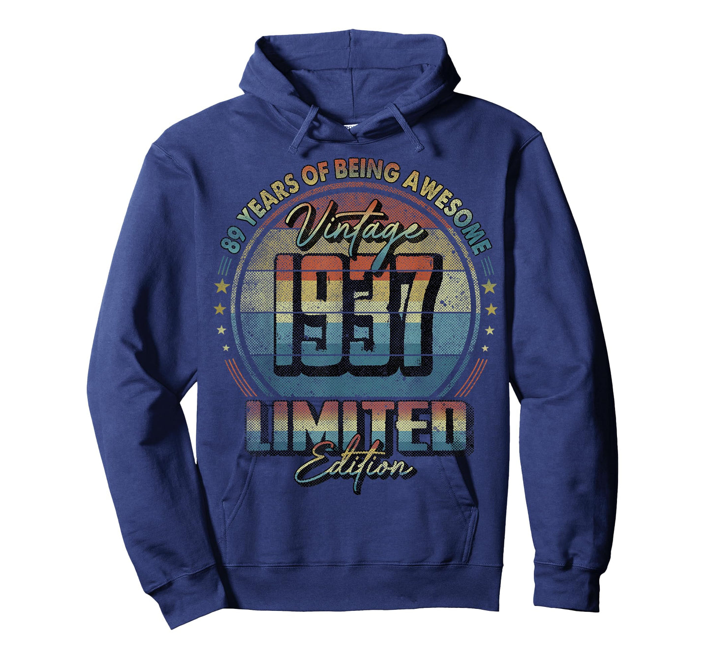 Vintage 1937 Limited Edition Shirt 89 Year Old 89th Birthday T-Shirt