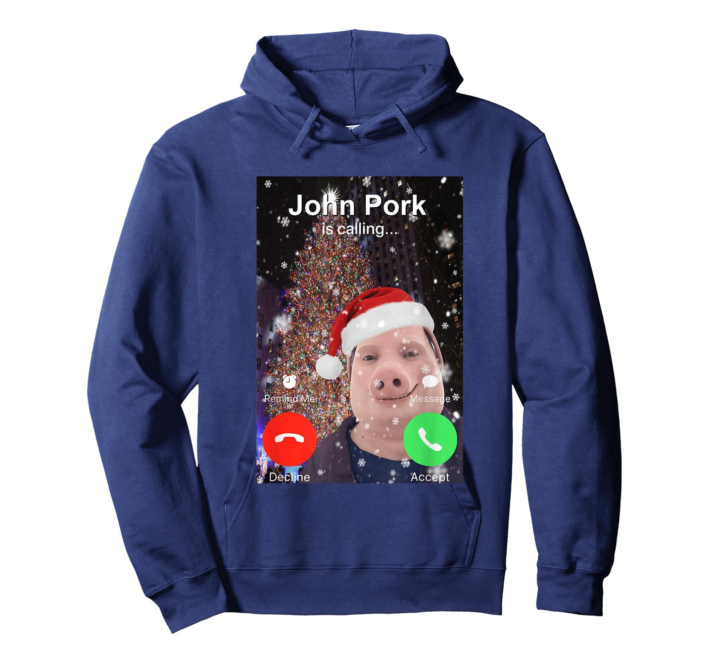 John Pork is Calling Funny Christmas Dih Brainrot Meme T-Shirt