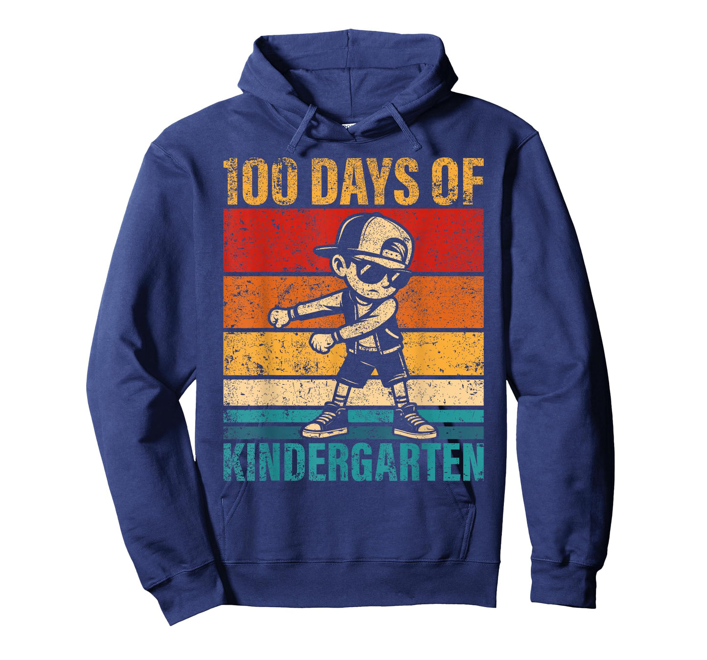 Kindergarten Flossing Boy 100 Days of Kindergarten Student T-Shirt