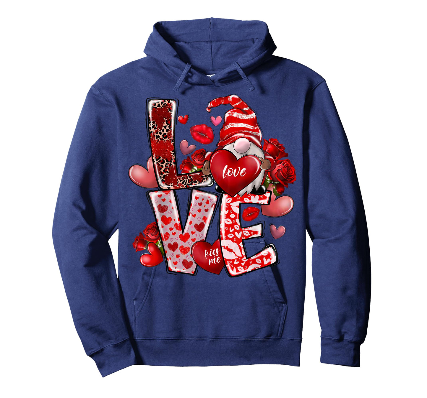 Happy Valentine Gnome Heart Valentine's Day Couple Matching T-Shirt