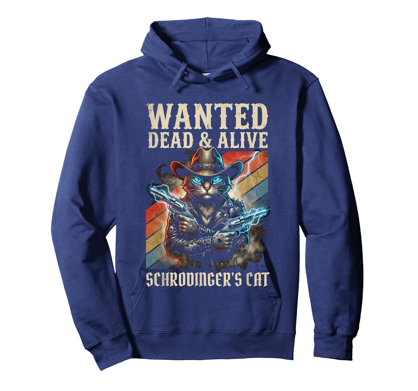 Schrodingers Cat Wanted Dead and Alive Quantum Physics T-Shirt