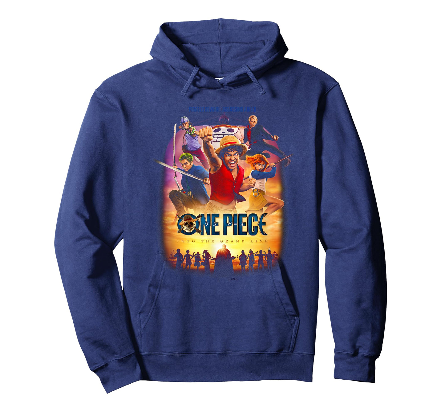 Netflix One Piece Pirates Beware Officially Licensed T-Shirt