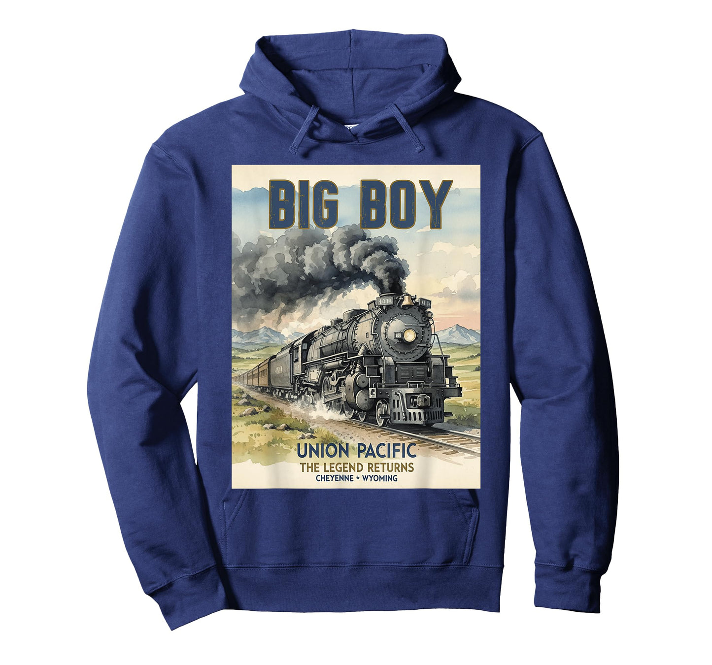Big Boys Union Pacific Legend Comes Back Cheyenne Train T-Shirt
