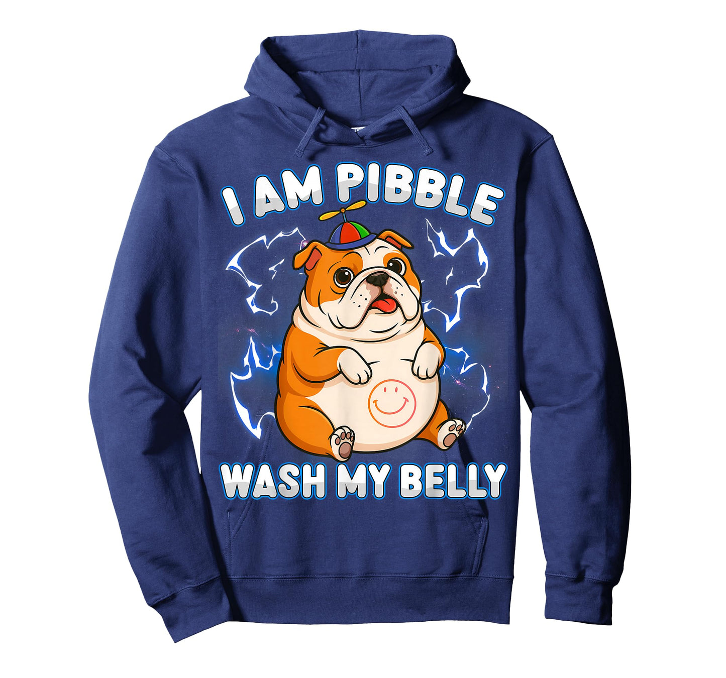 I Am Pibble Dog Puppy Wash Clean My Belly Funny Meme T-Shirt