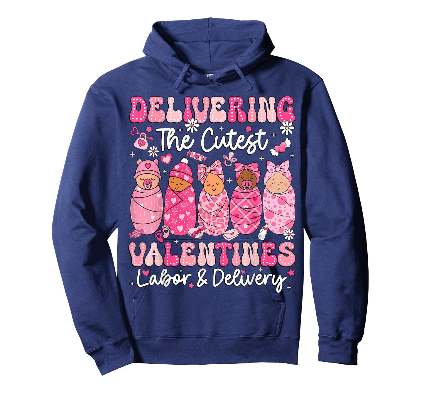 Delivering The Cutest Little Valentines Labor Delivery Nurse T-Shirt