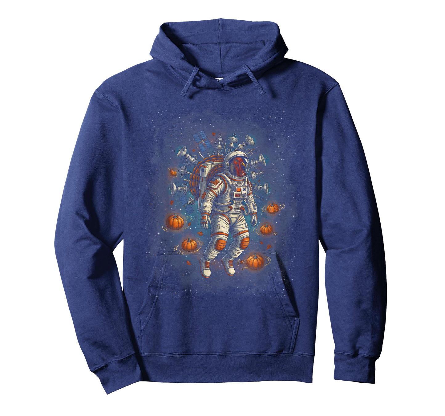 Turkey Thanksgiving Space Galaxy Astronomy Science Lovers T-Shirt