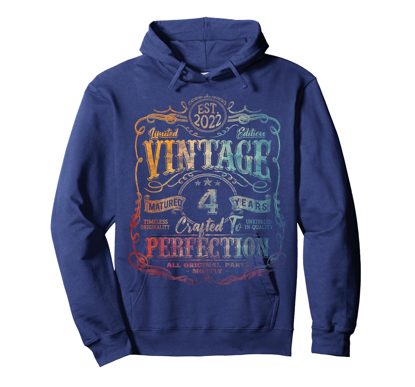 Vintage 2022 Limited Edition Shirt 4 Year Old 4th Birthday T-Shirt
