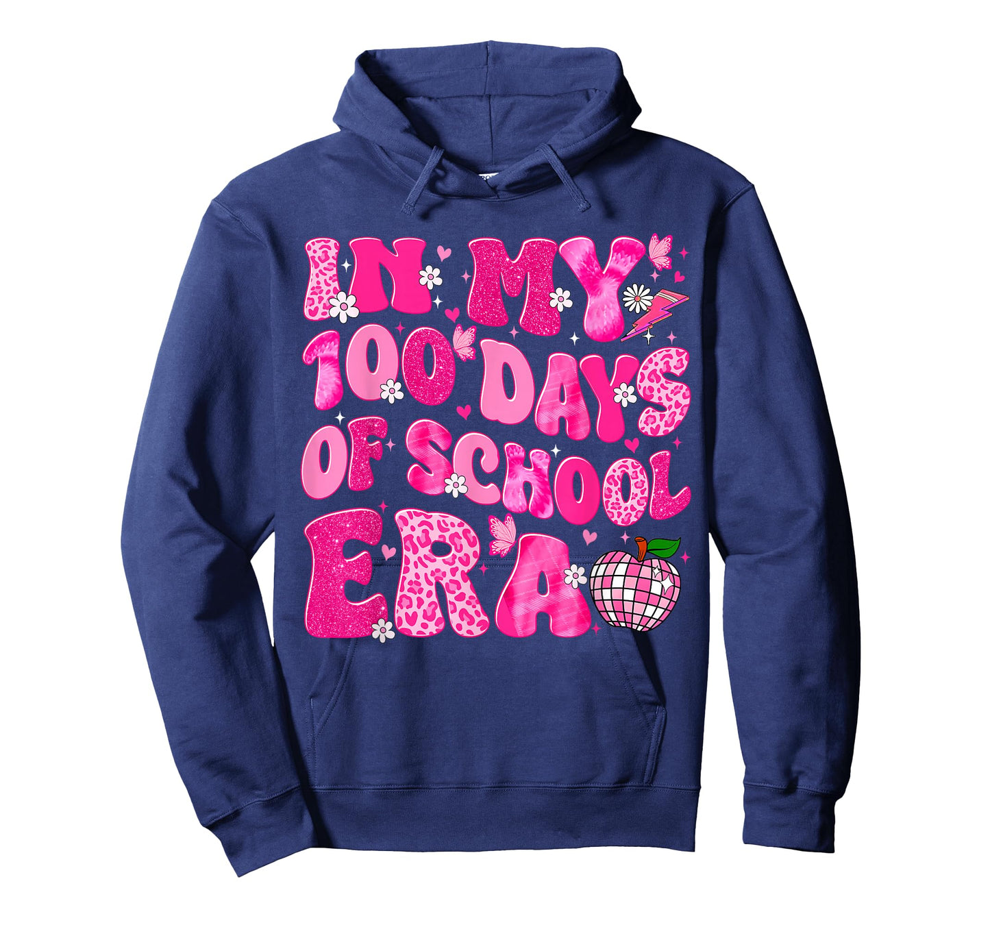 in My 100 Days of School Era 100th Day Teacher Girl T-Shirt