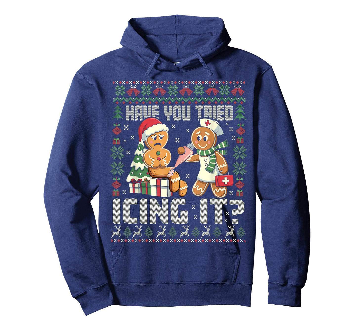 Have You Tried Icing It Gingerbread Humor Xmas T-Shirt