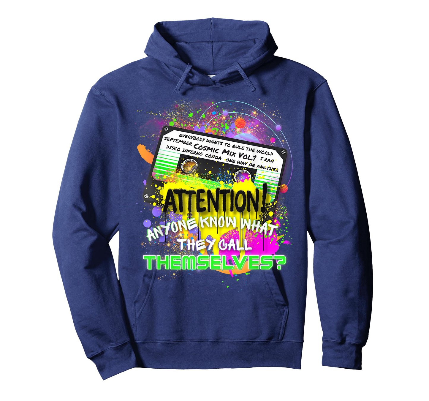 Cosmic Cassette Be Kind Rewind 80s - Remix T-Shirt