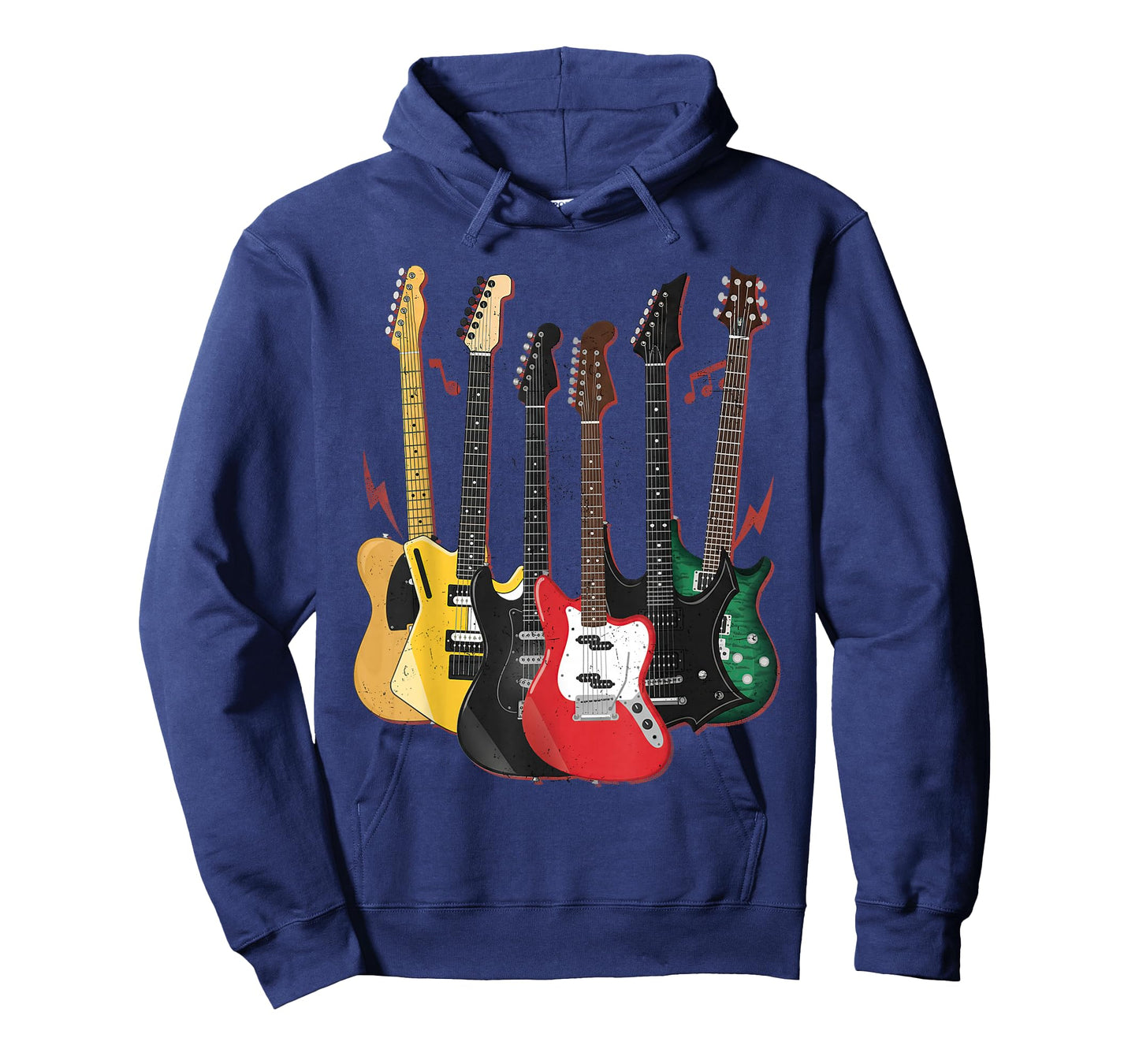 Rock Guitars Musician Men Women Kids Funny Guitar T-Shirt