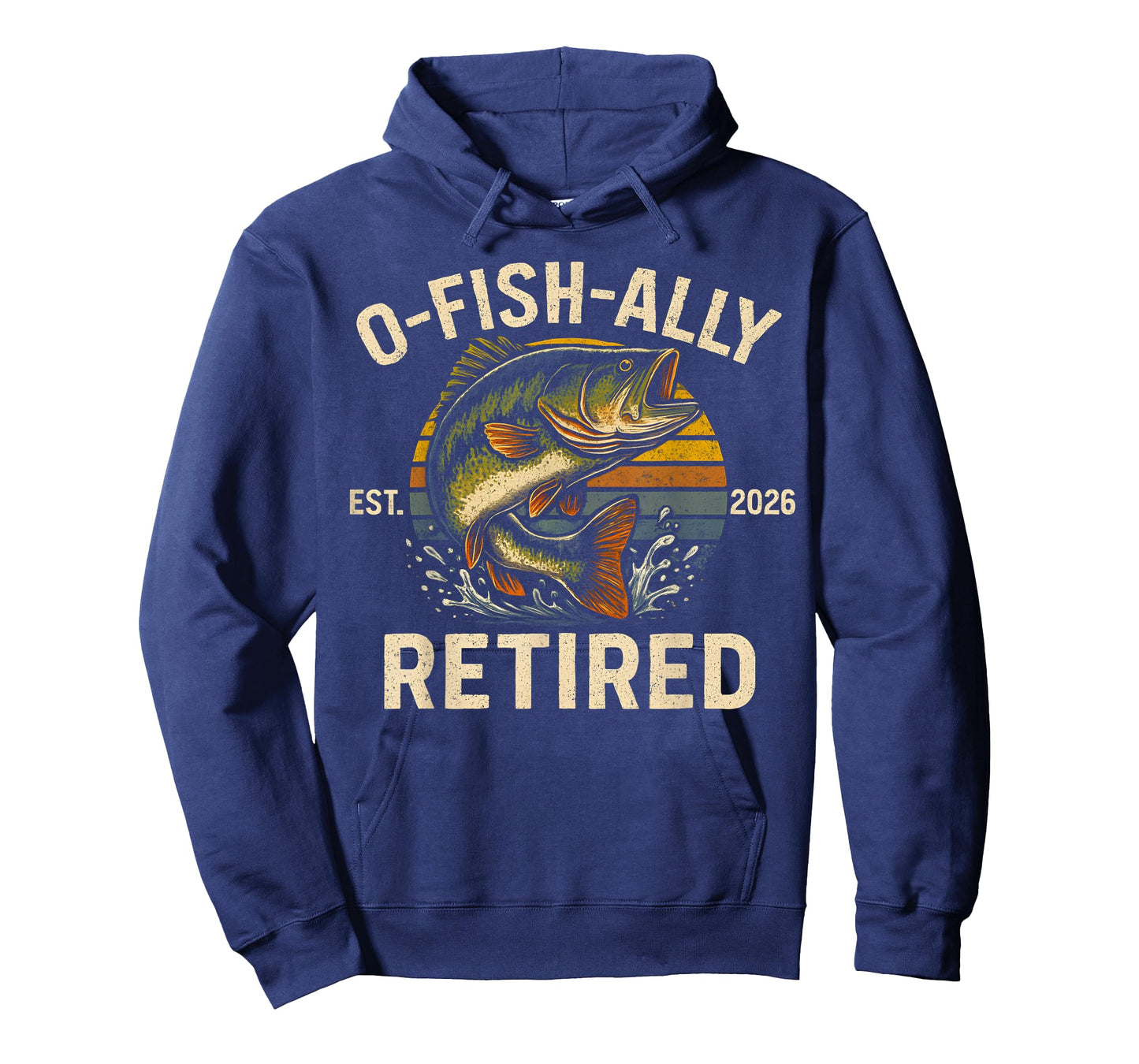 O-Fish-Ally Retired 2026 for Fisherman Fishing Retirement T-Shirt