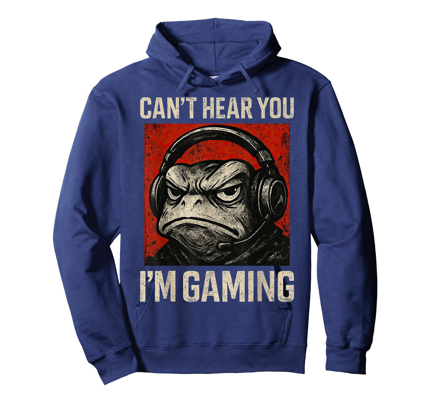 Funny Gamer Grumpy Frog Art Men Women Boys Video Gaming T-Shirt