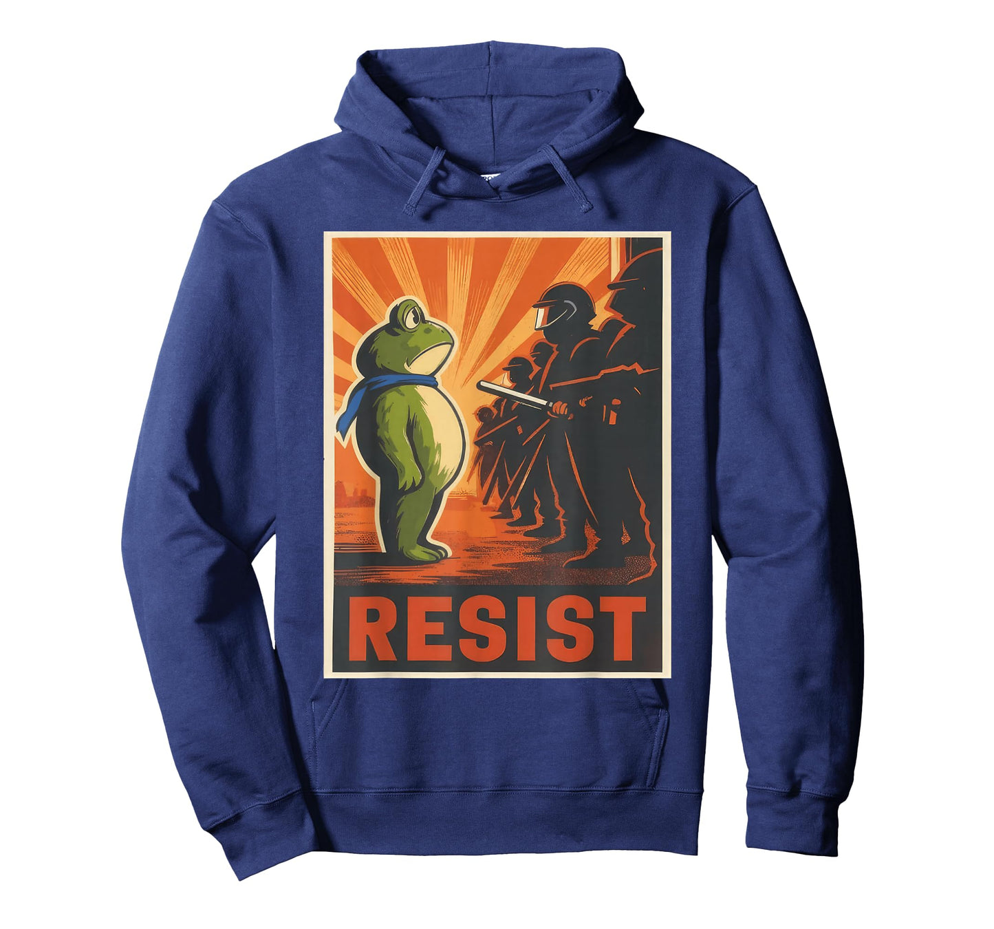 Resist Frog Portland Frog Protest for Men Women T-Shirt