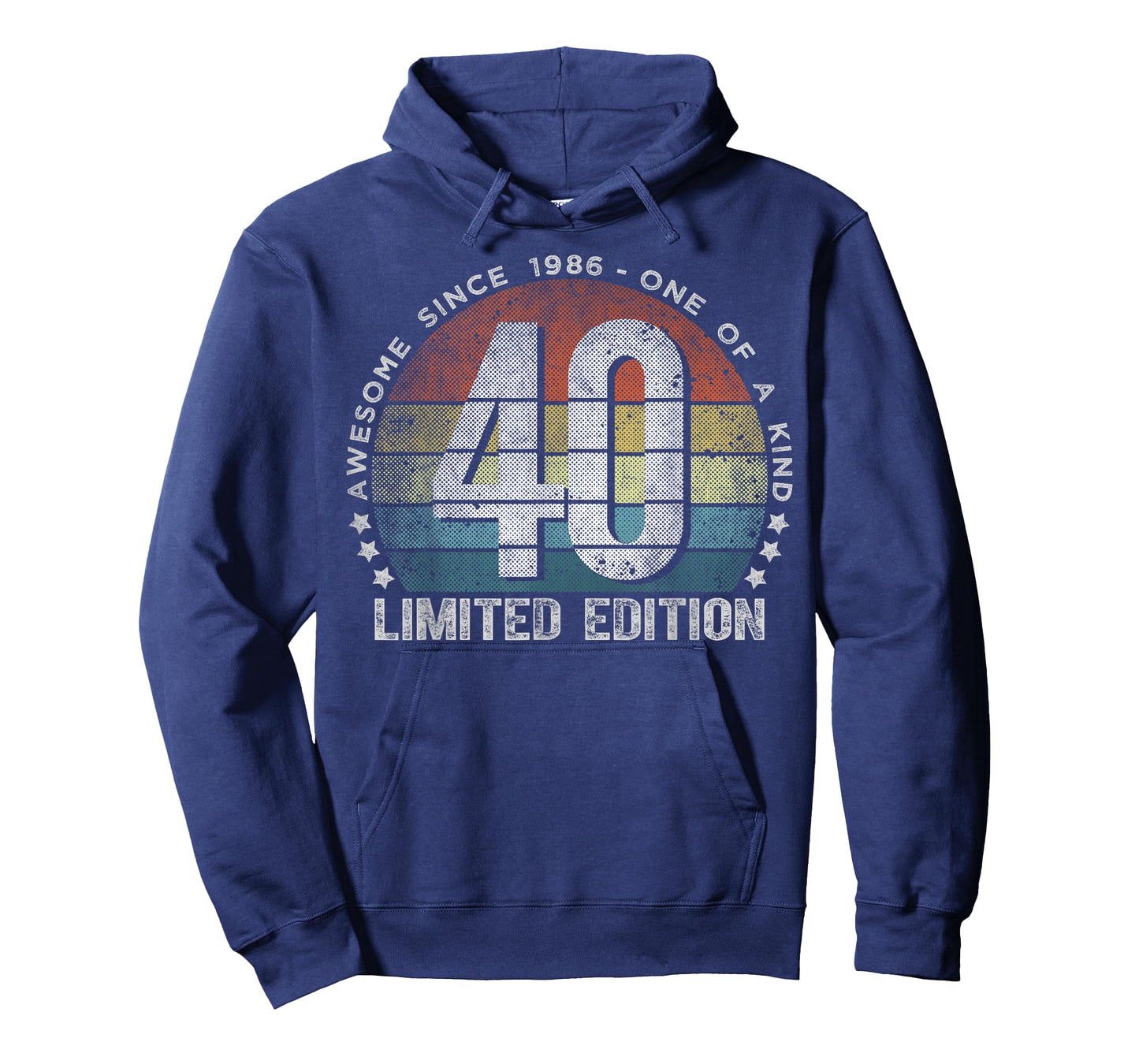 40 Year Old Gifts Vintage 1986 Limited Edition 40th Birthday T-Shirt