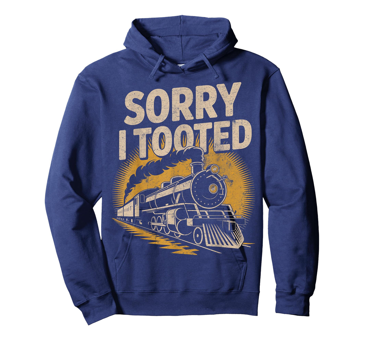 Sorry I Tooted Locomotive Train Lovers Railroad Conductor T-Shirt