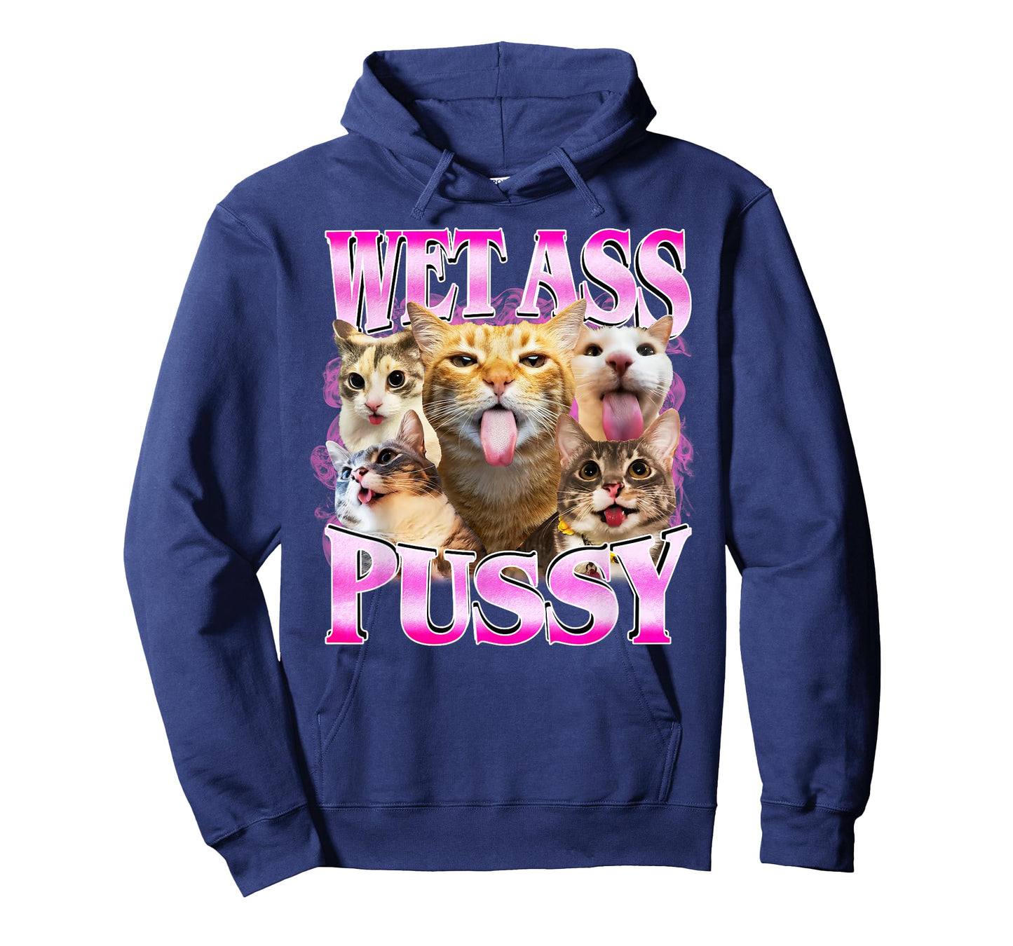 Wet Ass Pussy Cat Funny Kitty Meme Cat Lover T-Shirt