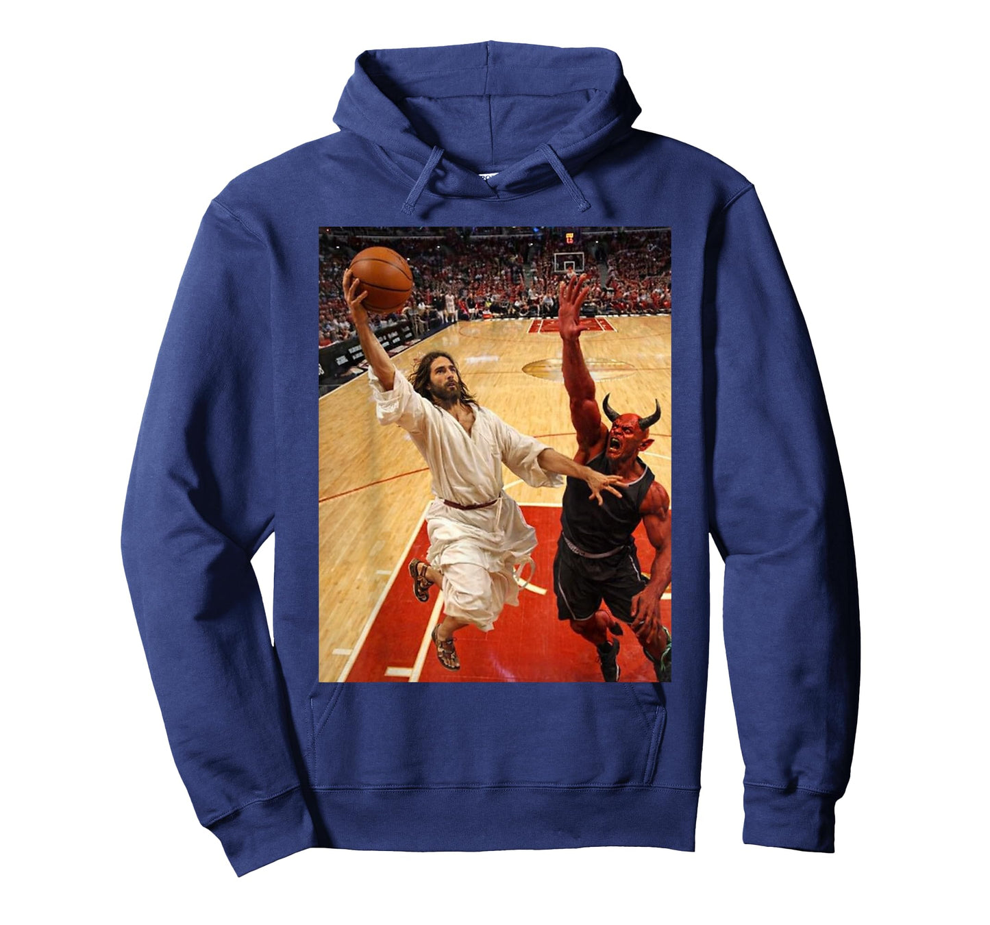 Jesus Dunking On The Devil T-Shirt