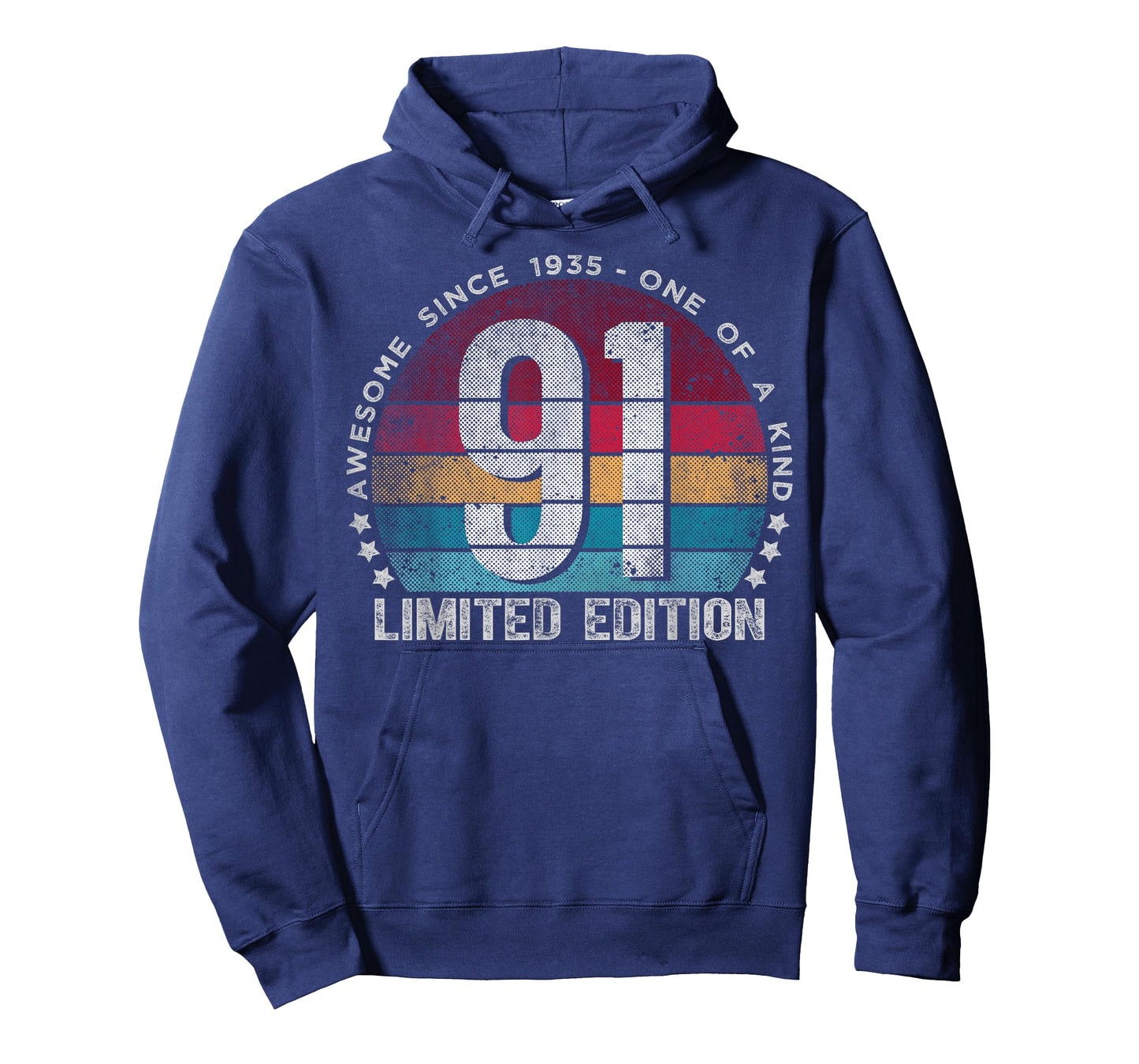 91 Year Old Gifts Vintage 1935 Limited Edition 91st Birthday T-Shirt