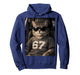 67 Cat Wearing Sunglasses Gen Alpha Funny Six Seven 6 7 Meme T-Shirt