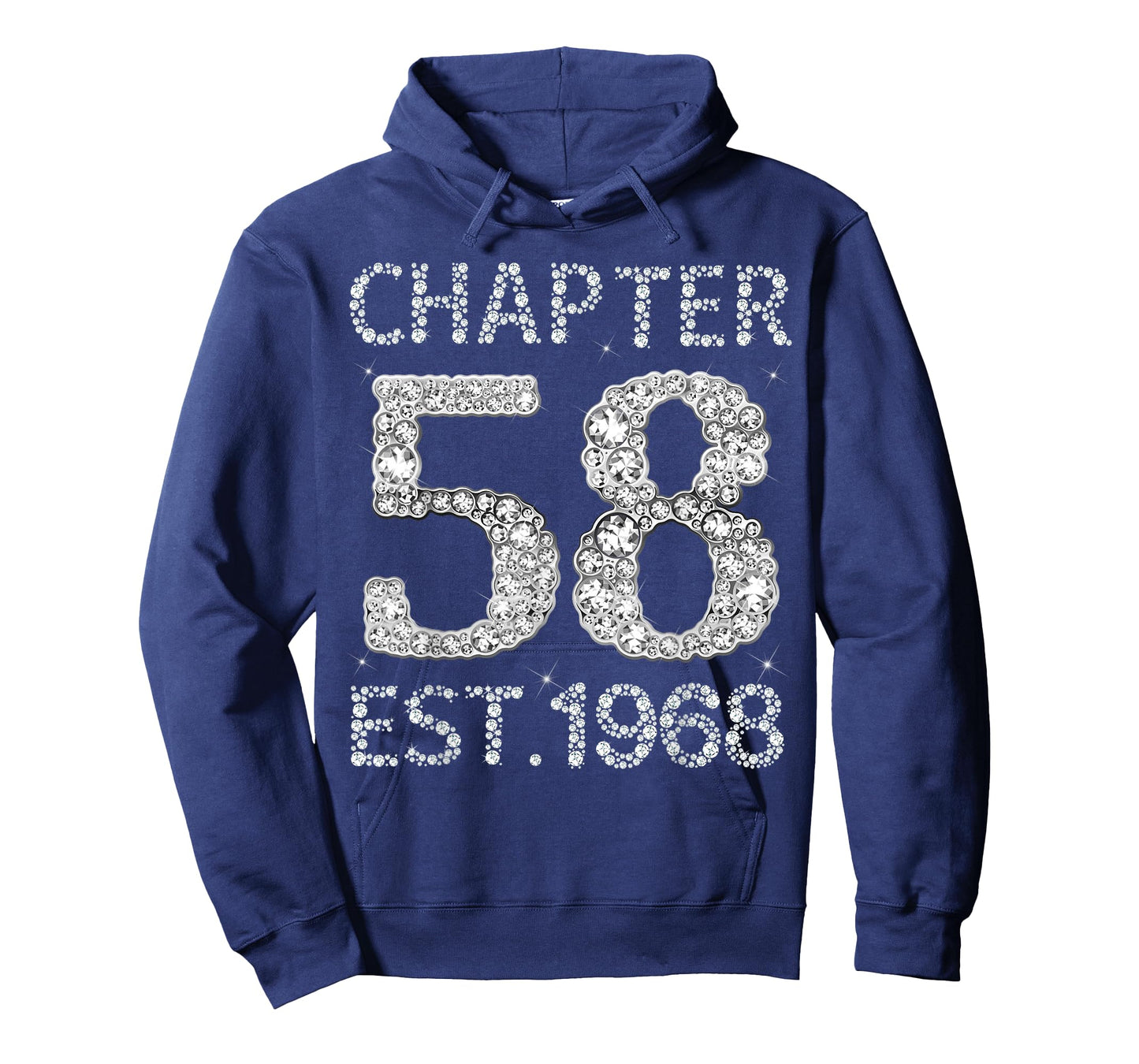Chapter 58 EST 1968 Happy 58Th Birthday Gift for Him Her T-Shirt
