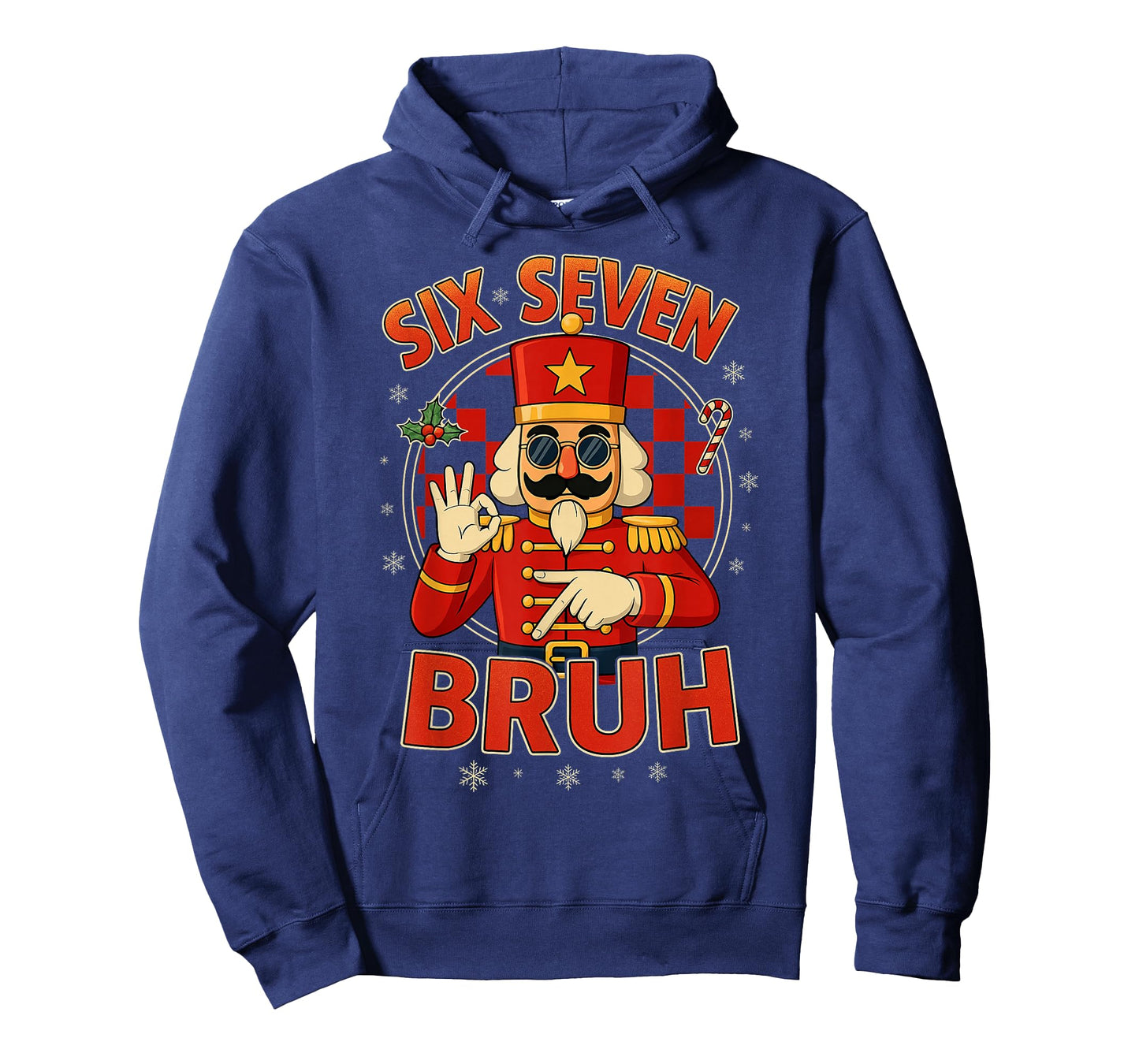 HUGvyn Six Seven Bruh Nutcracker Christmas 67 Meme Boy Girls T-Shirt