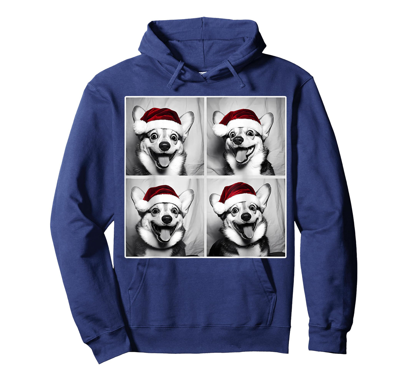Funny Dog Selfie Shirt Christmas Selfie Xmas Dog Corgi Meme T-Shirt