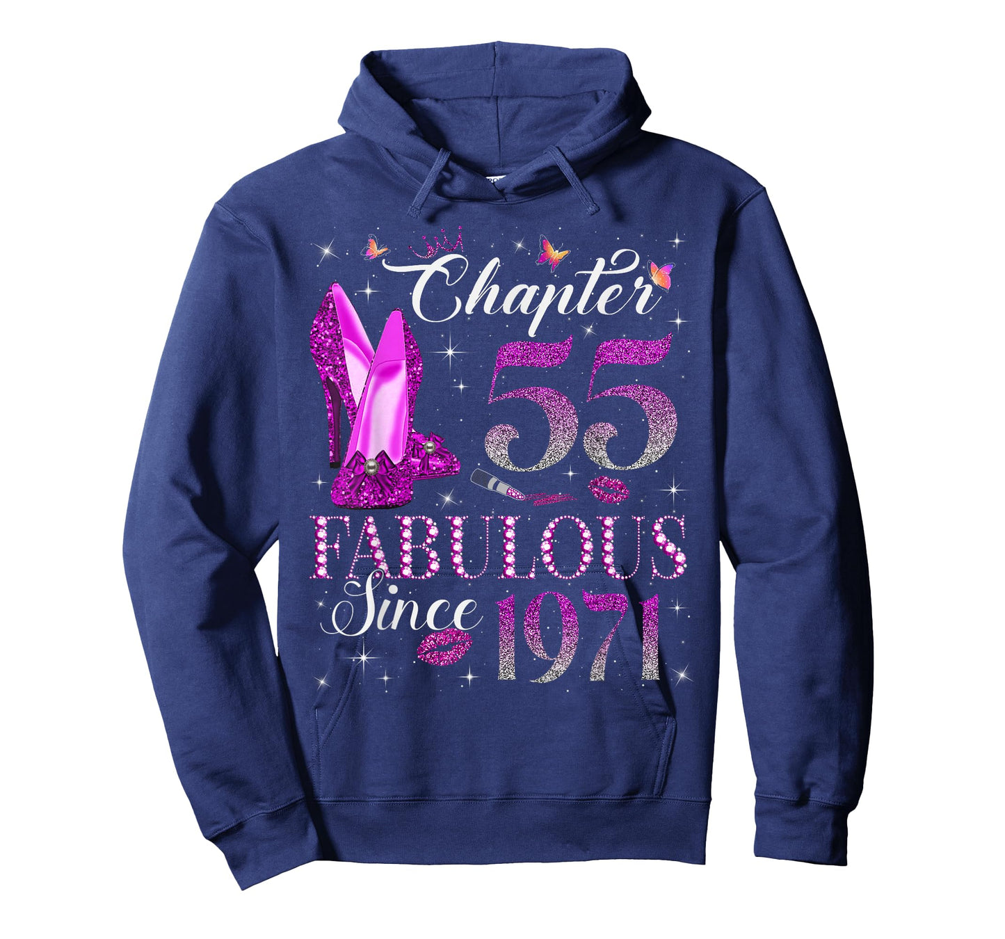 Chapter 55 Fabulous Since 1971 55Th Birthday Gift for Women T-Shirt
