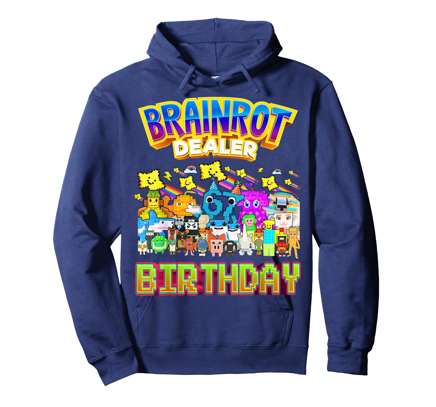 Funny Brainrot Dealer Birthday for Boys Kids Teens T-Shirt