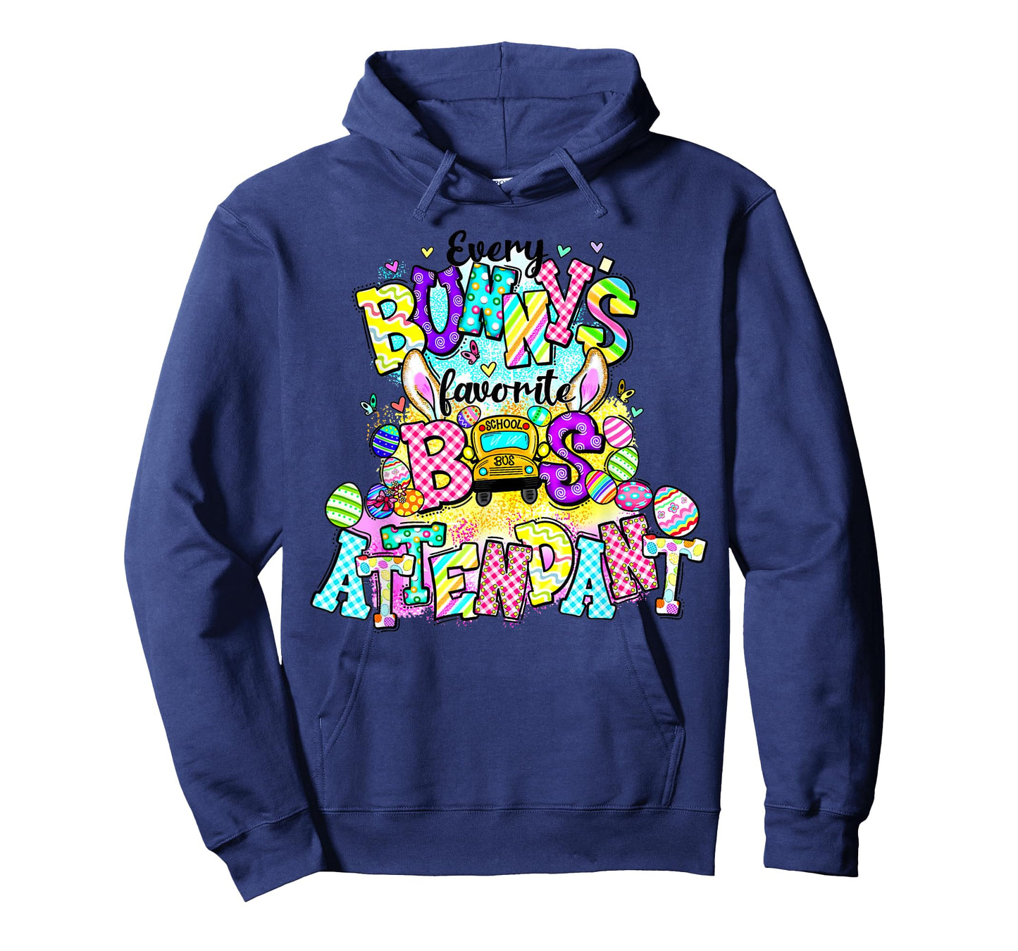 Every Bunny Favorite Bus Attendant Easter Bus Driver School T-Shirt