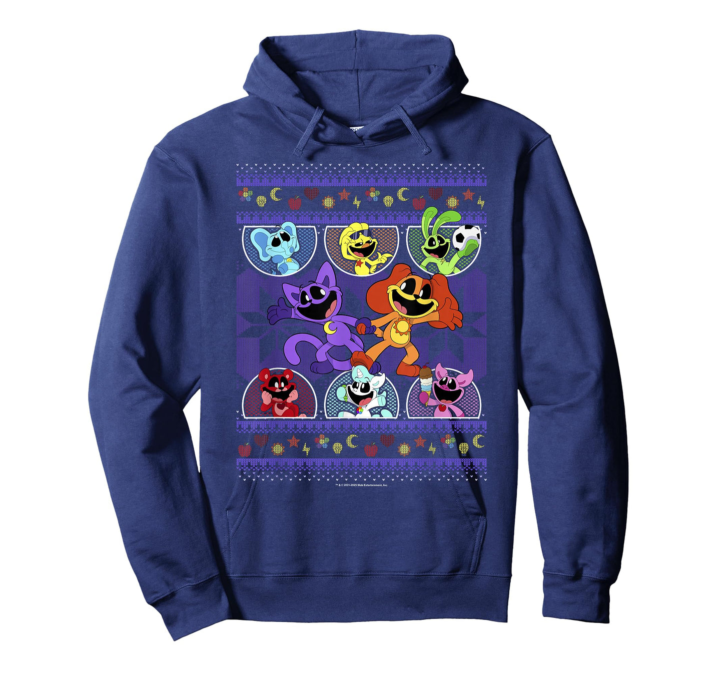 Poppy Playtime Christmas Smiling Critters Ugly Sweater T-Shirt