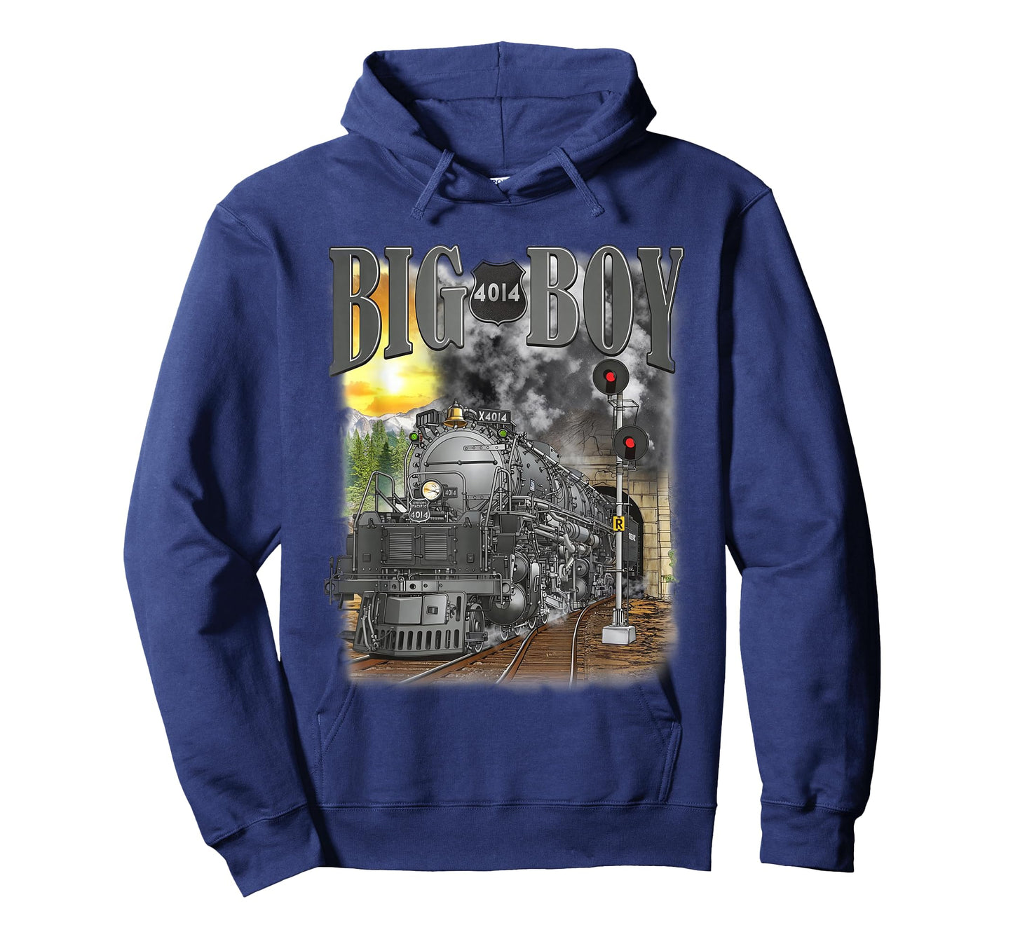 Big Boy 4014 Vintage Steam Locomotive Railroad Train Engine T-Shirt