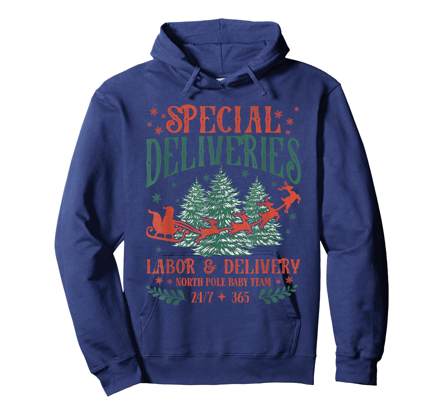 Special Deliveries Labor and Delivery Christmas T-Shirt