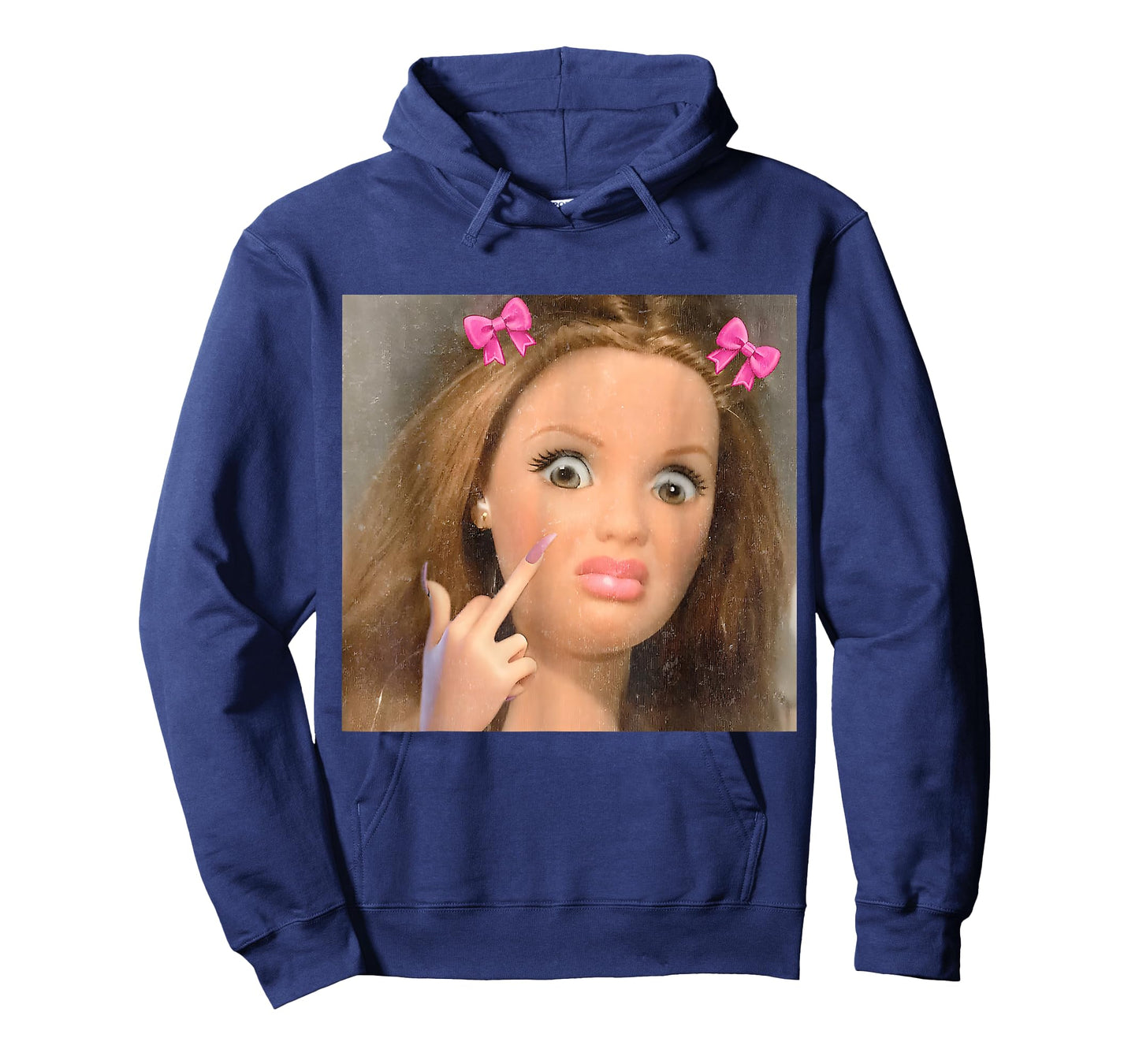 Funny Disgusting Doll face Meme T-Shirt
