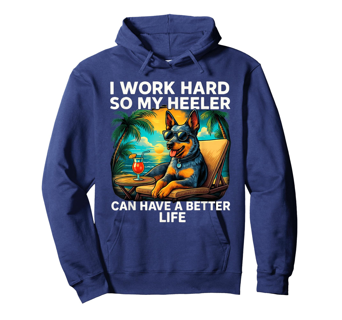 Funny Heeler Dog Design Blue Heeler Lover T-Shirt