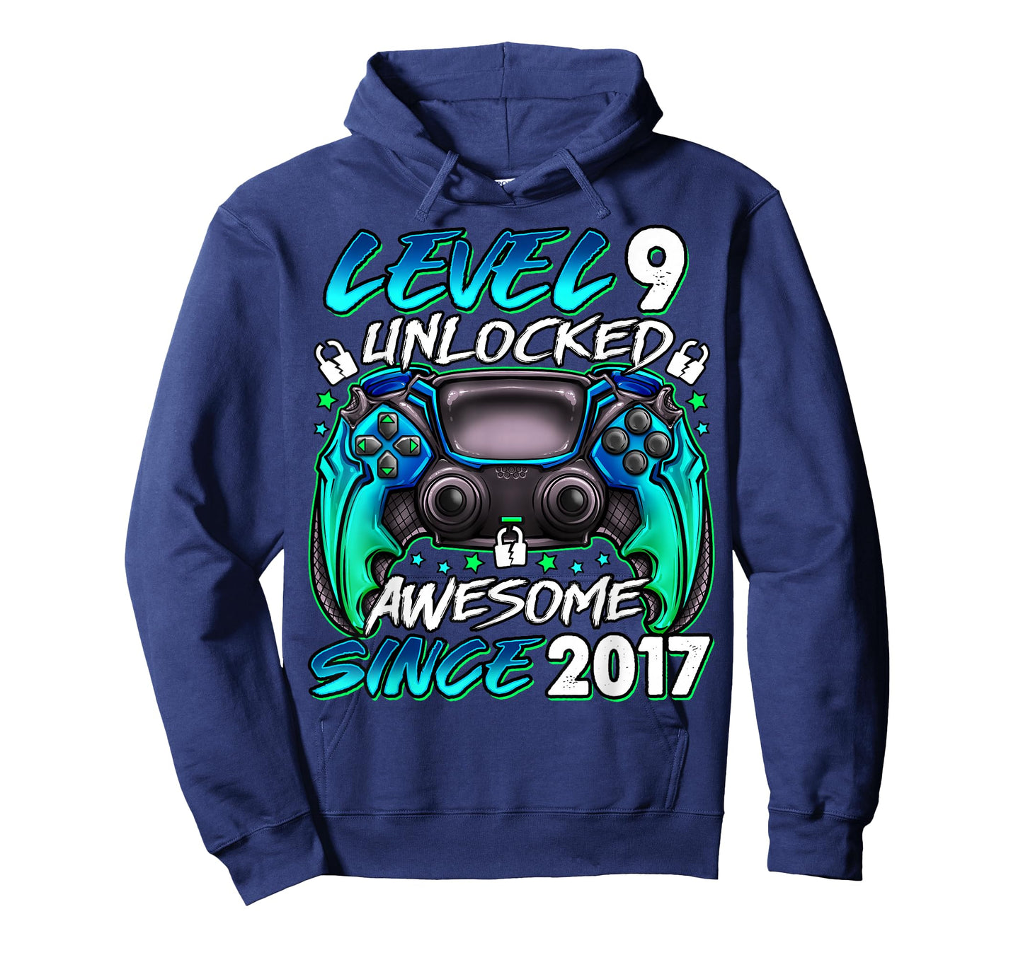Level 9 Unlocked 9 Year Old Gifts Boys 9th Birthday Boy T-Shirt