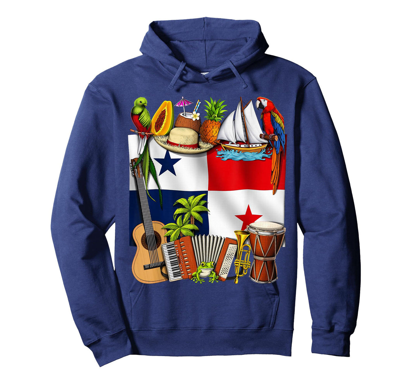 Panama Flag Panamanian Roots Proud Panamanian Panama Travel T-Shirt