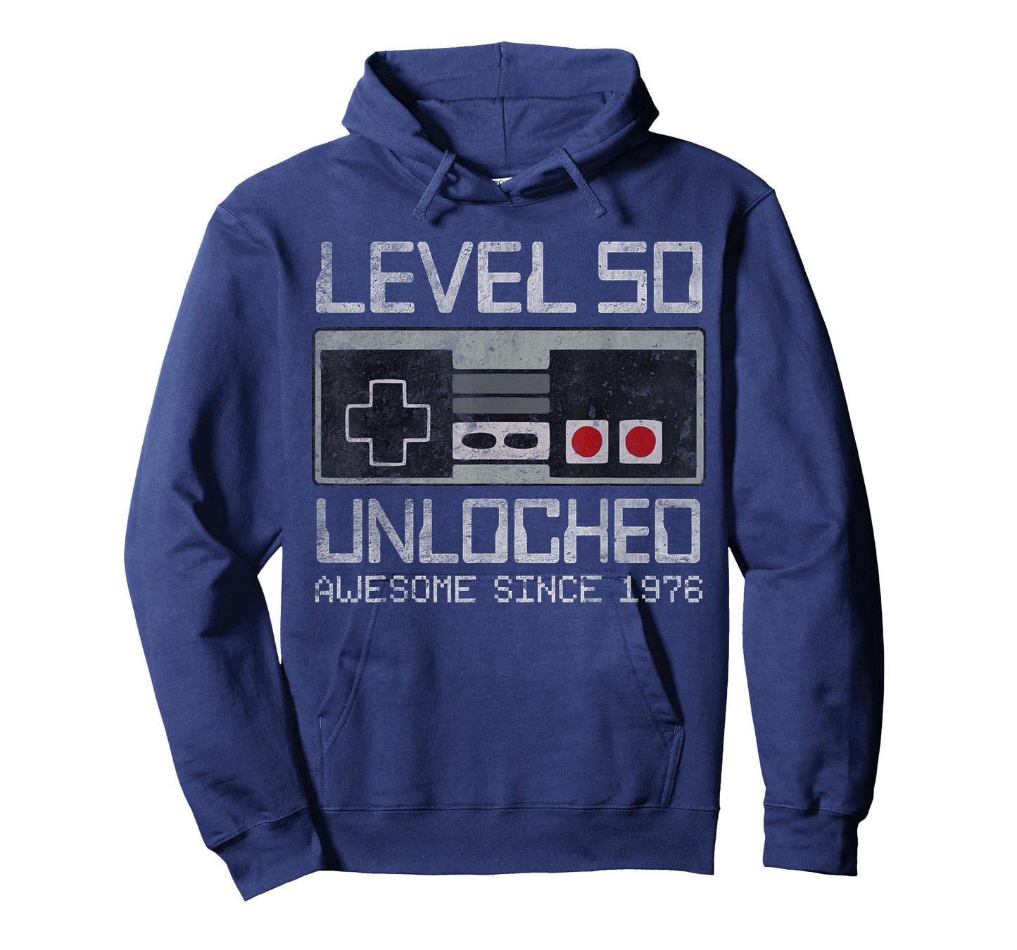 Level 50 Unlocked 50th Birthday 50 Year Old Video Gamer Men T-Shirt