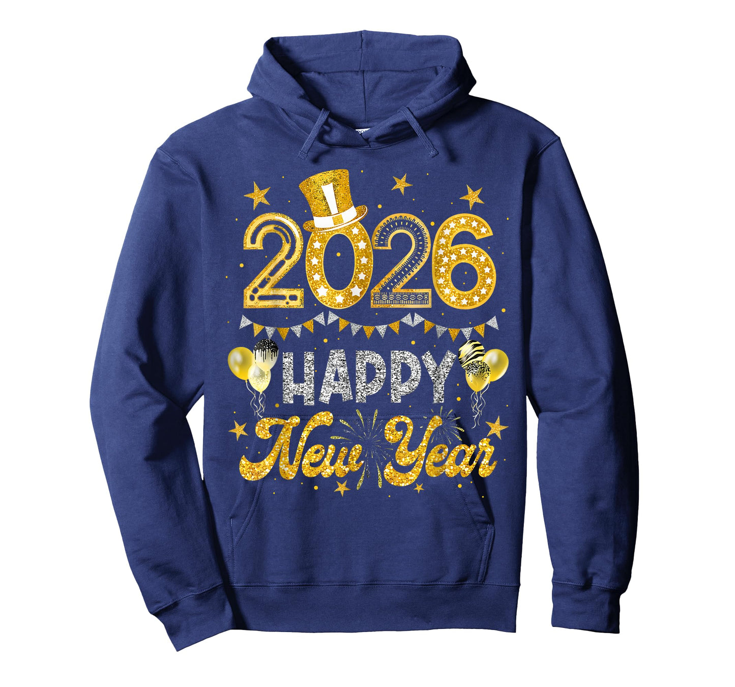 Happy New Year 2026 Funny New Years Eve Party Men Women Kid T-Shirt