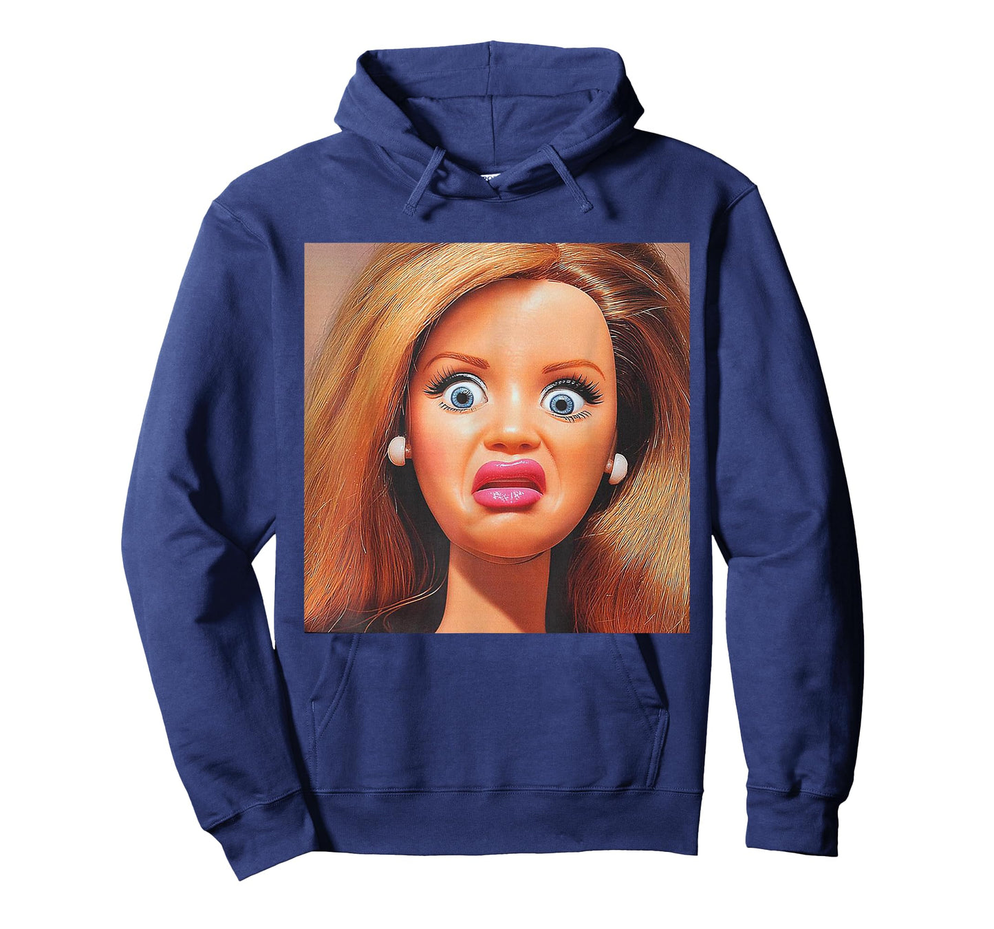 Funny Disgusting Doll face Meme Hilarious Sarcastic Gift Y2K T-Shirt