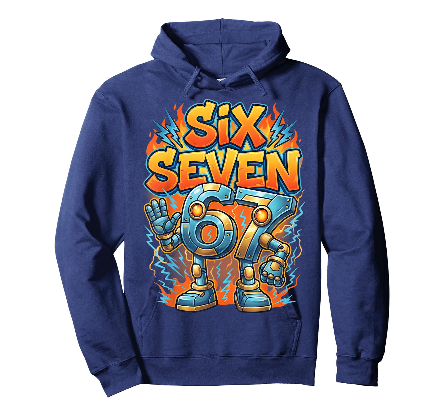 67 Six Seven Meme 6-7 Funny Brainrot Gaming Boys Kids 6 7 T-Shirt