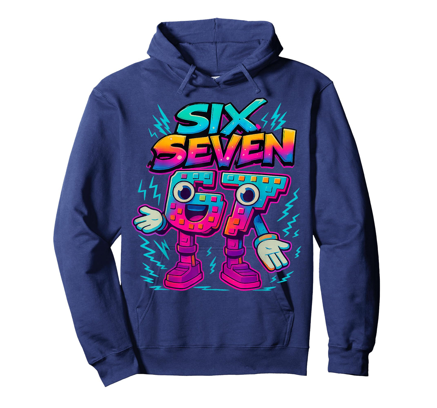 Funny Meme 67 Six Seven 6 7 Italian Brainrot Youth Boys Kids T-Shirt