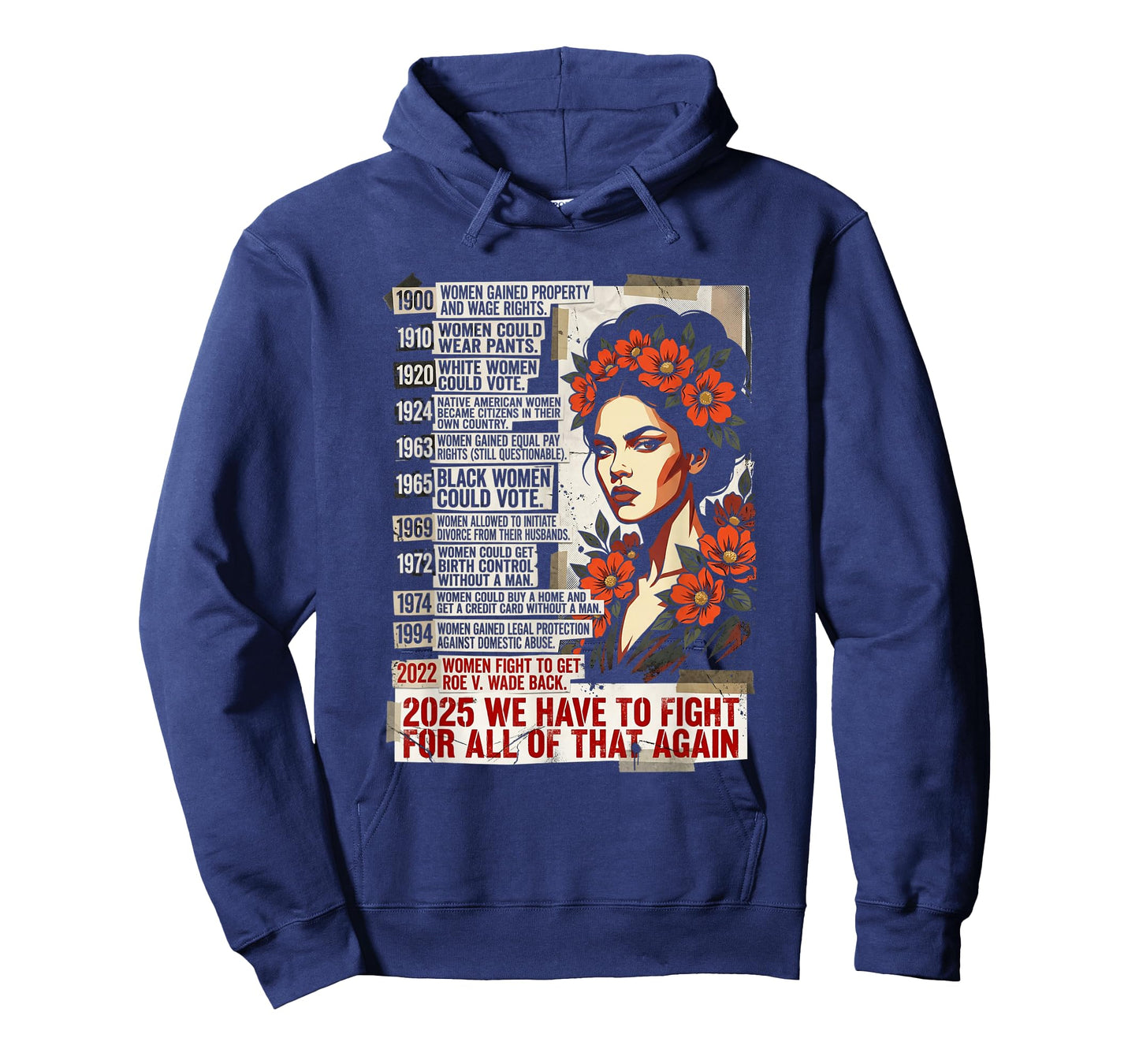 Feminist Protest Activism Womens Rights History Timeline T-Shirt