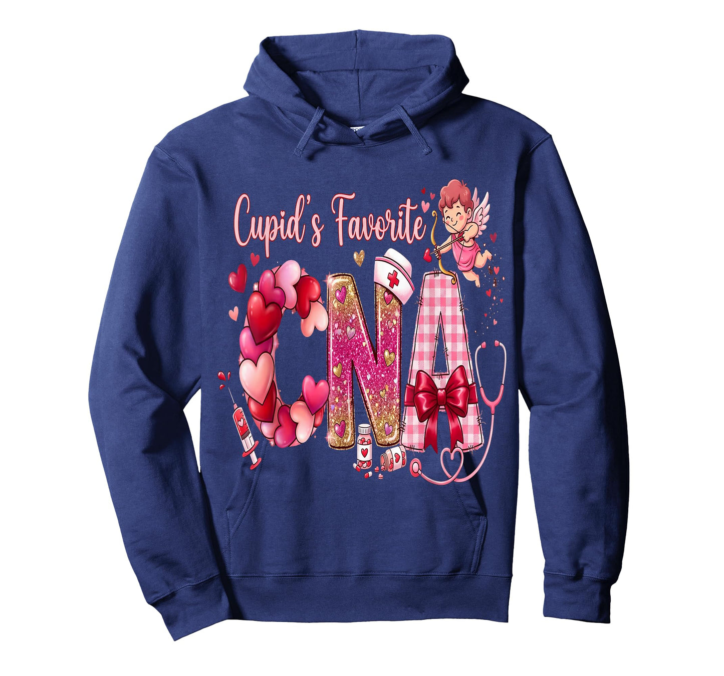 Certified Nursing Assistant Cupid's Favorite CNA Valentines T-Shirt