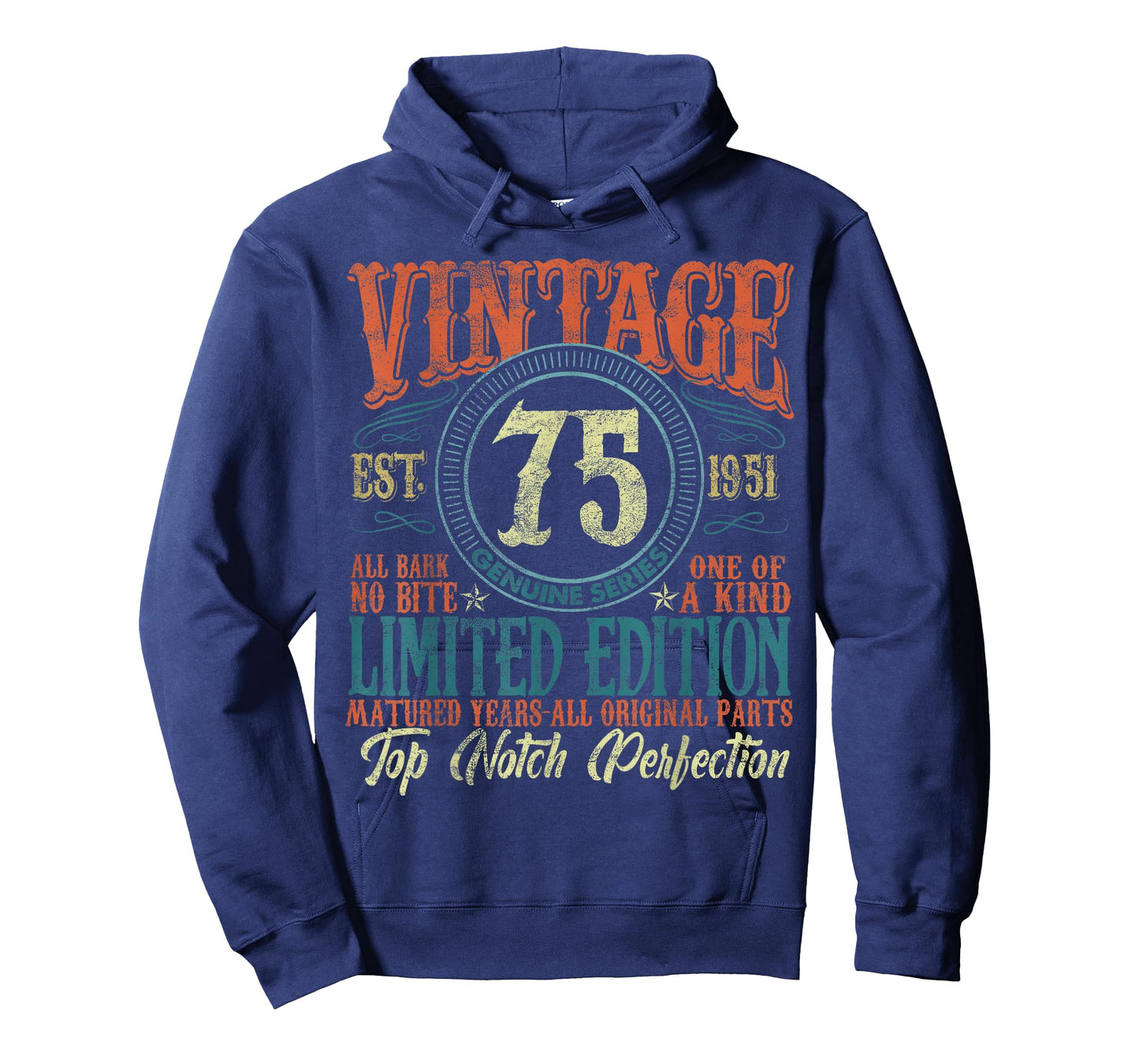 75 Year Old Gifts Vintage 1951 Limited Edition 75th Birthday T-Shirt